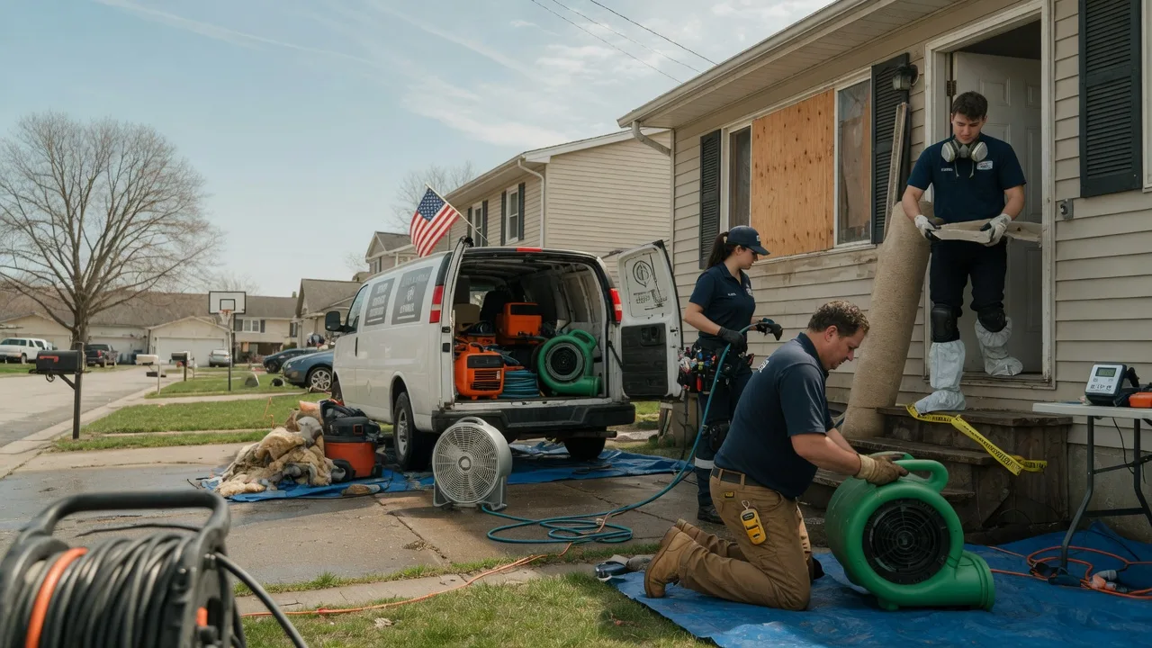 Water Damage Restoration in Spartanburg, SC near me